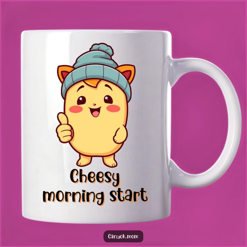 Funny Poutine Beanie Mug - Hilarious Canadian Comfort Food Gift!