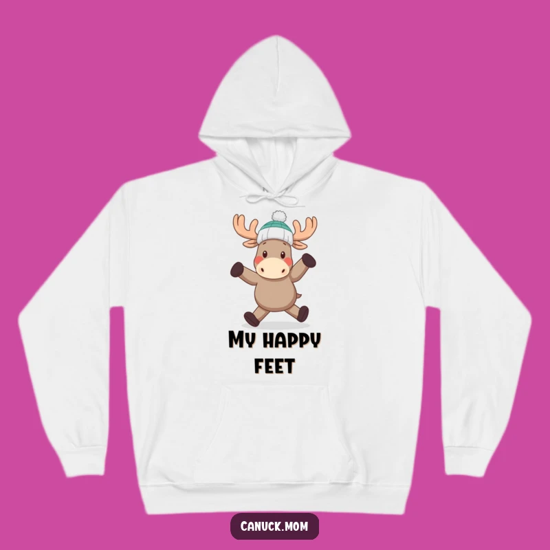 Funny Moose Dance Hoodie: Cozy Toque Moose, The Ultimate Comfy Funny Gift