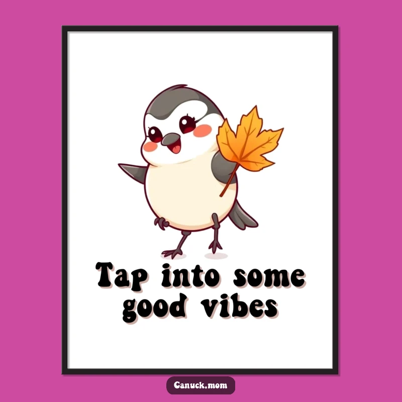 Free Printable Chickadee Wall Art: Funny Downloadable Nature Decor for Bird Enthusiasts