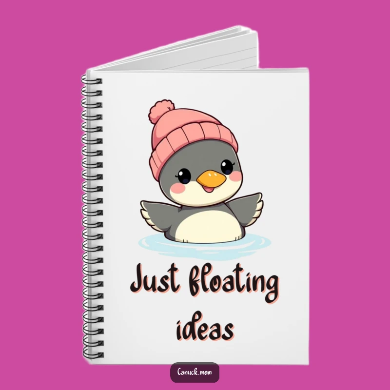 Funny Loon Beanie Notebook: Jot Down Ideas with a Hilarious Bird, Perfect Gift