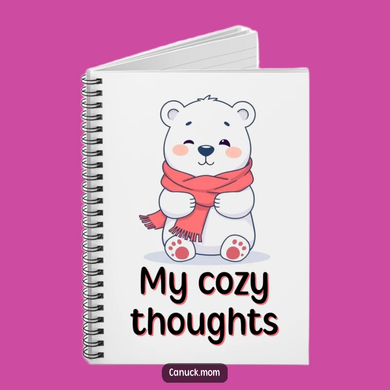 Funny Polar Bear Hug Notebook: Adorable Stationery, Perfect Journal Gift