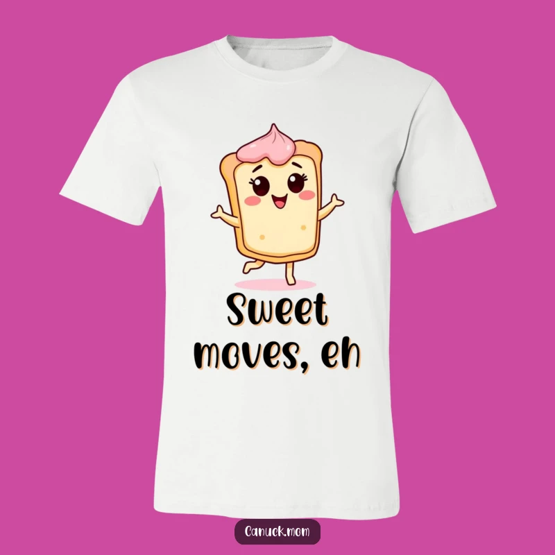 Funny Butter Tart T-Shirt: Wear Your Sweetness with This Jigging Character, a Fun Funny Gift!
